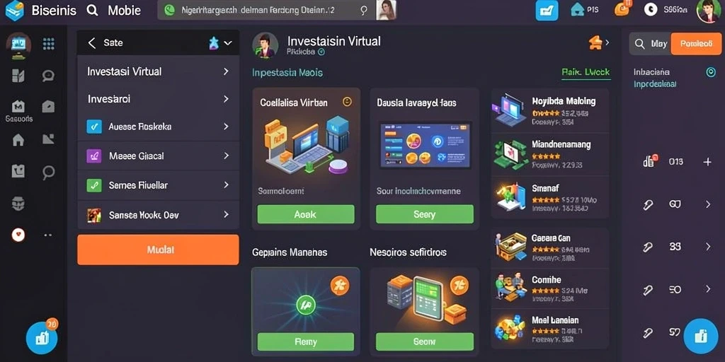 Fitur sosial yang memungkinkan interaksi dengan pemain lain.