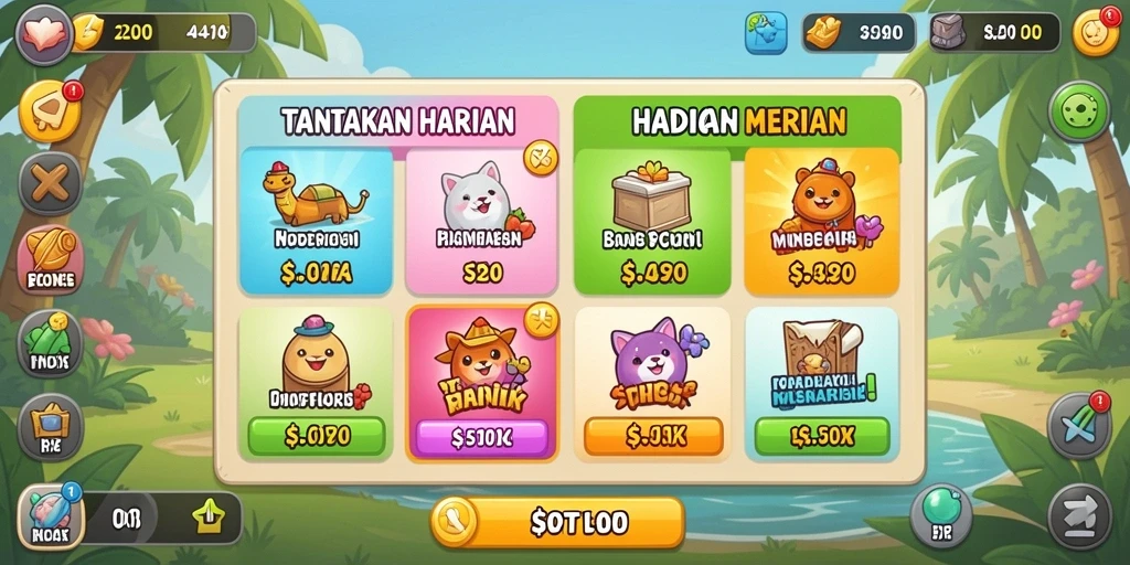 Fitur bonus yang menggiurkan untuk meningkatkan kemenangan.