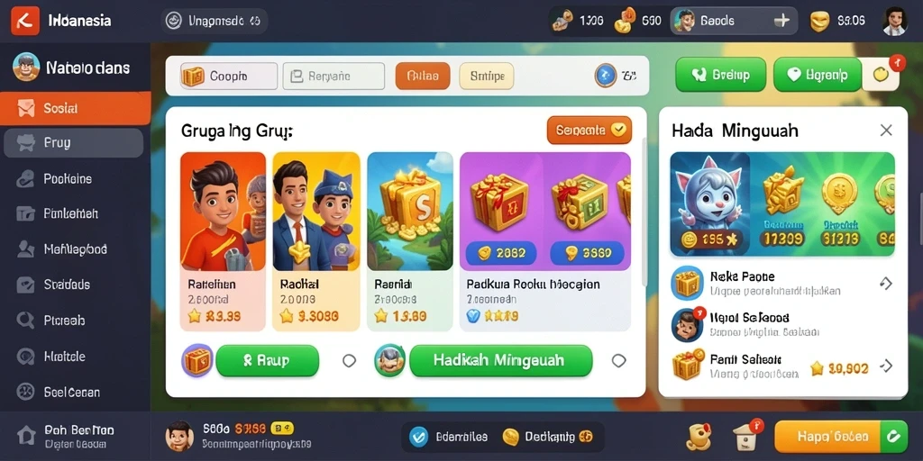 Pengalaman multiplayer yang mengasyikkan dan kompetitif.