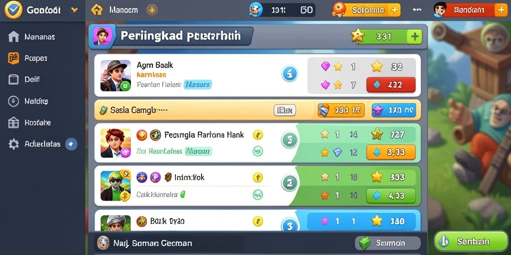 Fitur multiplayer yang memungkinkan permainan dengan teman secara real-time.