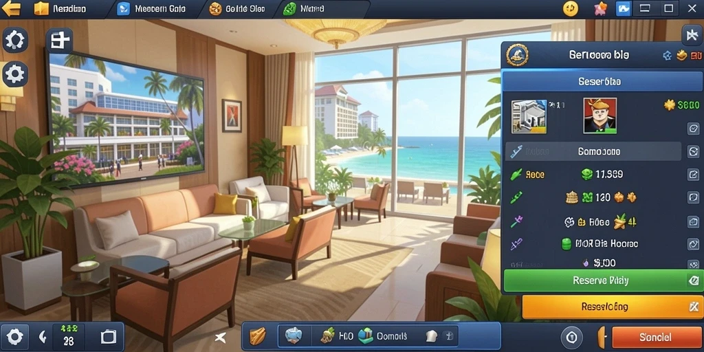 Screenshot dari level yang menantang dan penuh aksi.