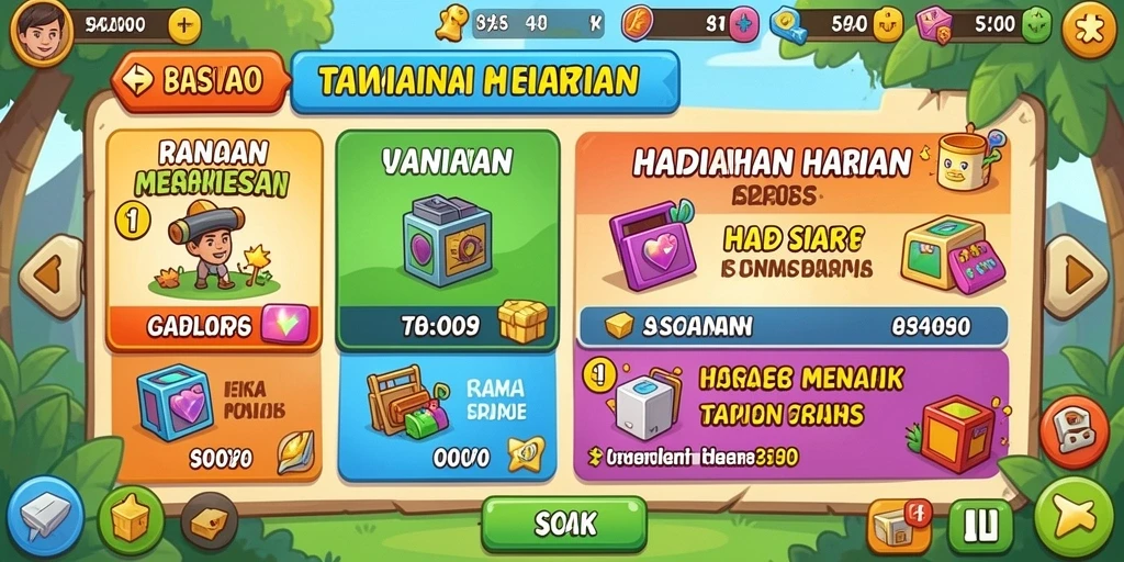 Level menantang yang menguji kemampuan pemain.