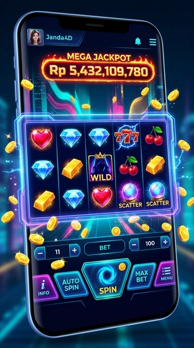 janda4d — layar beranda